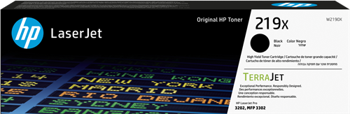 HP 219X Preto Tóner