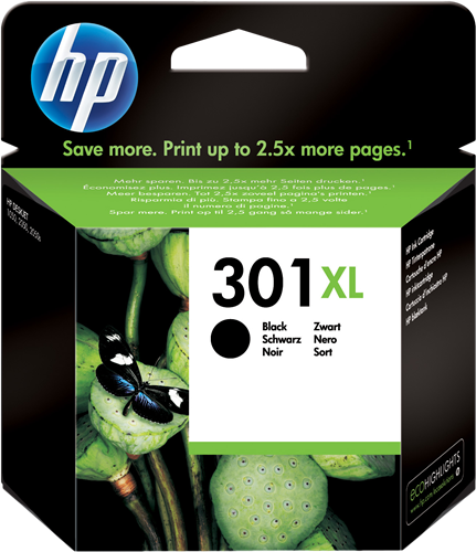 HP 301 XL Černá Inkoustovou kazetu