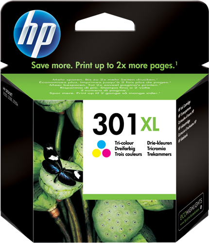 HP 301 XL várias cores Cartucho de tinta