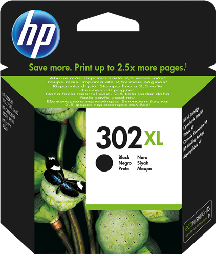 HP 302 XL Černá Inkoustovou kazetu