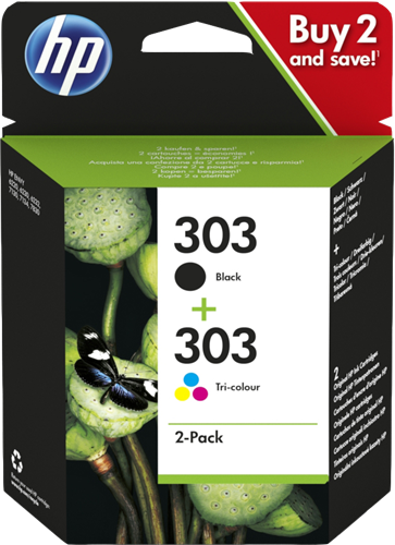 HP 303 Multipack negro / varios colores