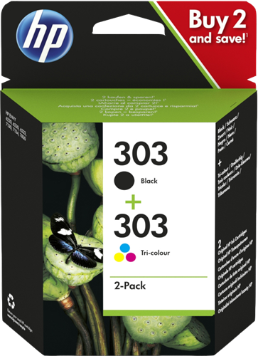 HP 303 Pack Preto / várias cores