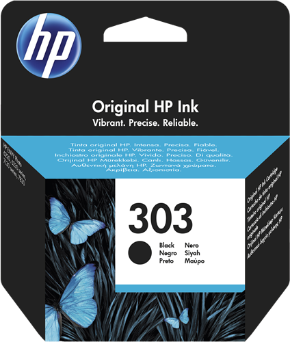 HP 303 zwart inktpatroon