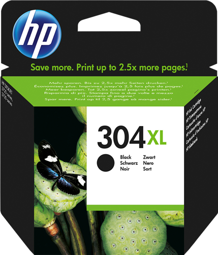 HP 304 XL Preto Cartucho de tinta