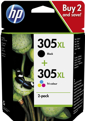 HP 305 XL Černá / více barev
