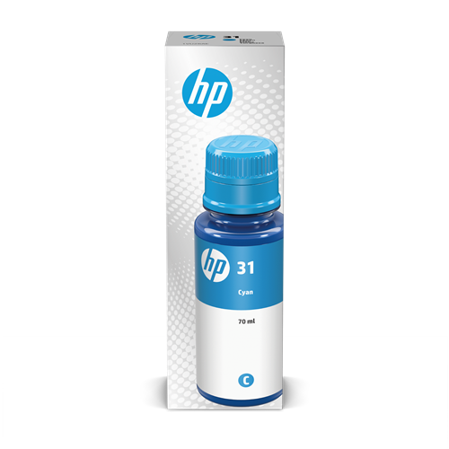 HP 31 Cyan Cartucho de tinta