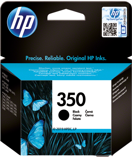 HP 350 Preto Cartucho de tinta