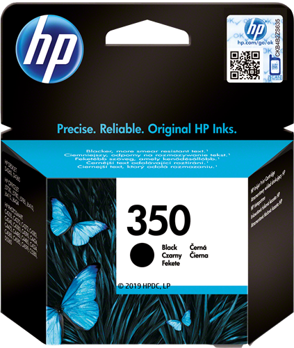 HP 350 zwart inktpatroon