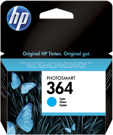 HP 364 cian Cartucho de tinta