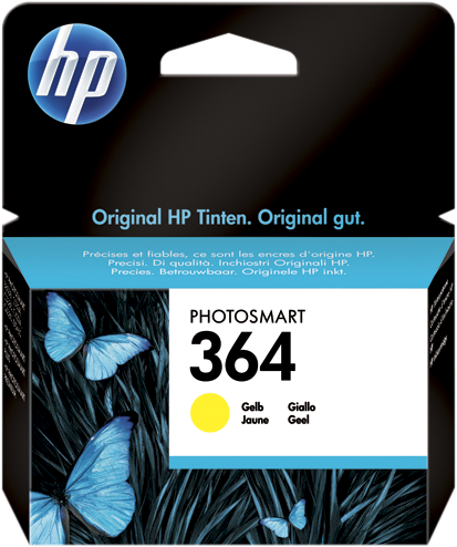 HP 364 geel inktpatroon