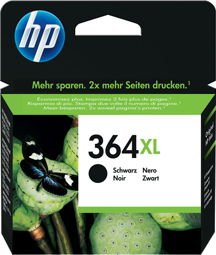 HP 364 XL Černá Inkoustovou kazetu