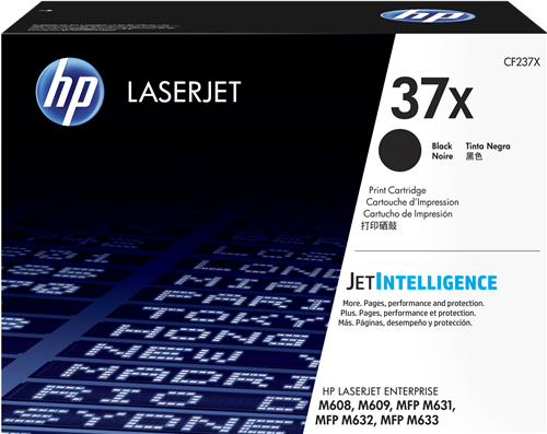 HP 37X Preto Tóner