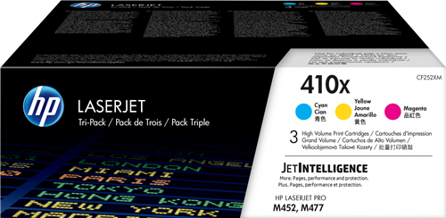 HP 410X Pack Cyan / Magenta / Amarelo