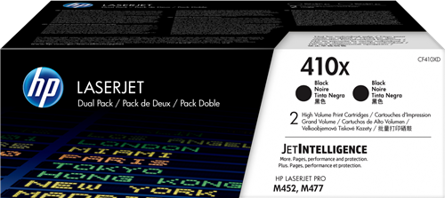 HP 410X Pack Preto