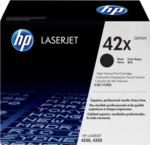 HP 42X Preto Tóner