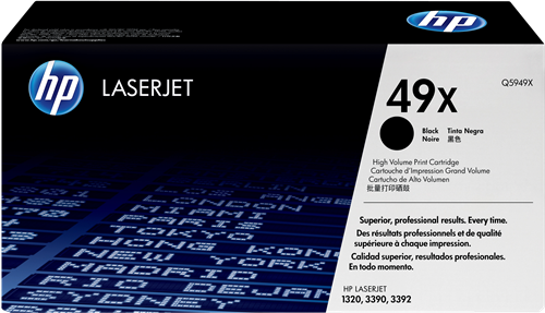 HP 49X Preto Tóner