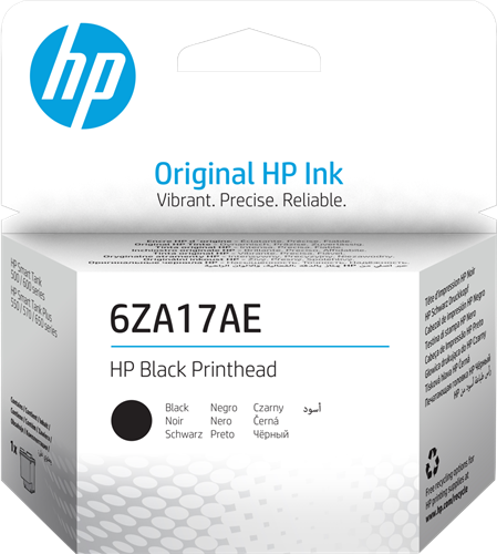 HP 500/600 Serie Cabeça de impressão Preto