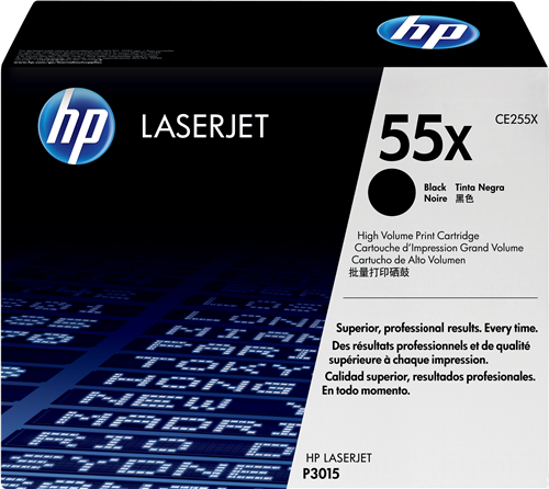 HP 55X Preto Tóner