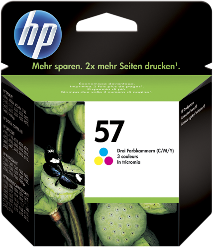 HP 57 více barev Inkoustovou kazetu