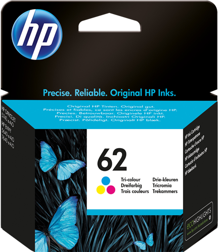 HP 62 mehrere Farben Druckerpatrone