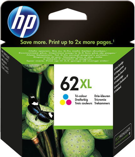 HP 62 XL více barev Inkoustovou kazetu