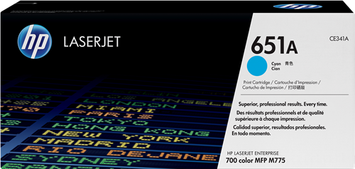 HP 651A Cyan Tóner