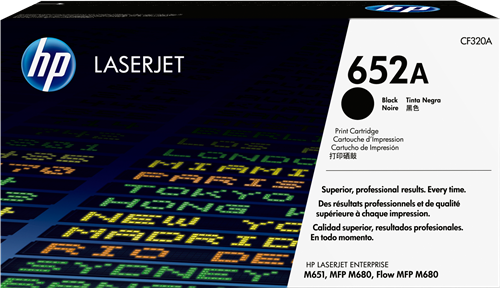HP 652A Preto Tóner