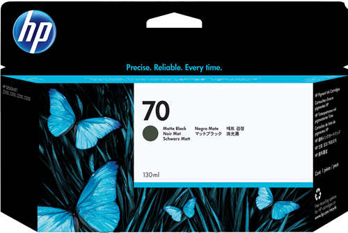 HP 70 Preto Cartucho de tinta