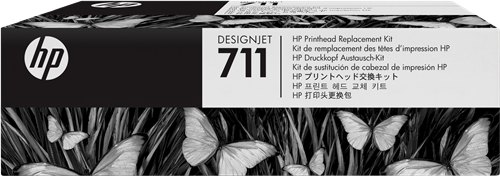 HP 711 Cabeça de impressão Preto / Cyan / Magenta / Amarelo