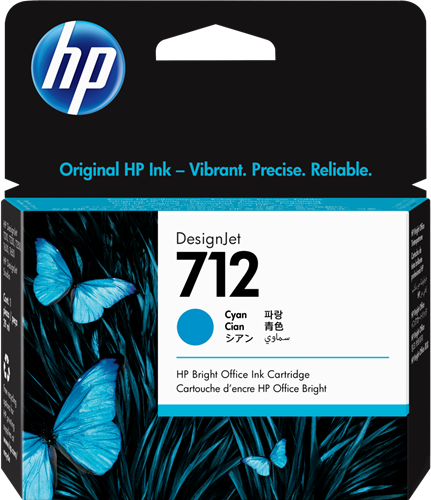 HP 712 cyan ink cartridge
