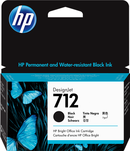 HP 712 nero Cartuccia d'inchiostro