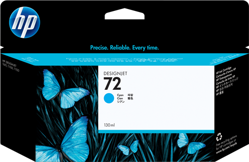 HP 72 Cyan Cartucho de tinta