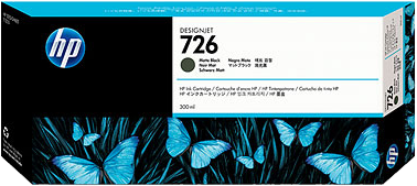 HP 726 Preto (opaco) Cartucho de tinta