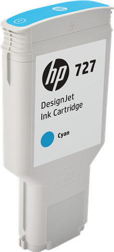 HP 727 Cyan Cartucho de tinta