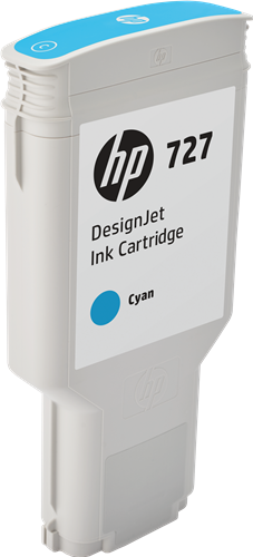 HP 727 cyan ink cartridge