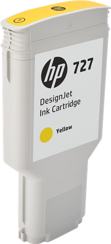 HP 727 geel inktpatroon