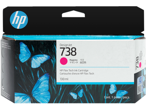 HP 738 Magenta Cartucho de tinta