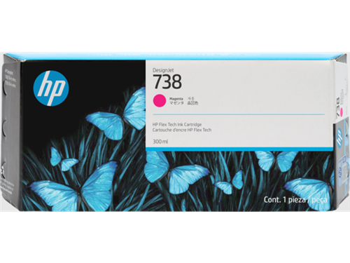 HP 738 Magenta Cartucho de tinta