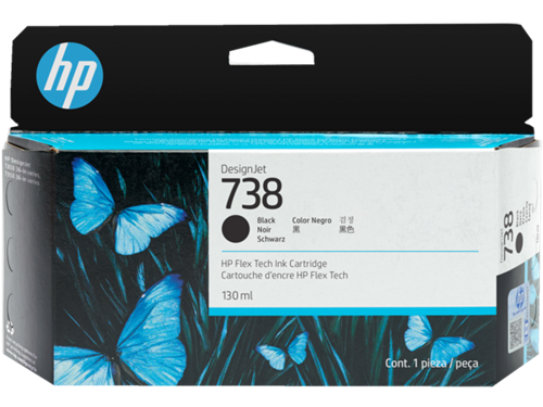 HP 738 Preto Cartucho de tinta