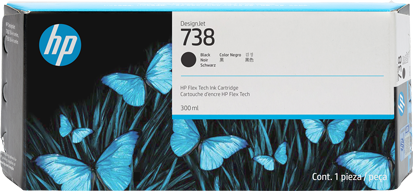 HP 738 Preto Cartucho de tinta
