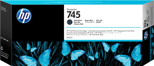 HP 745 Preto (opaco) Cartucho de tinta