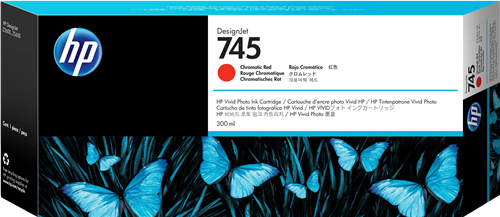 HP 745 Vermelho Cartucho de tinta