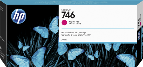 HP 746 purpurová Inkoustovou kazetu