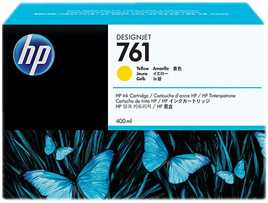 HP 761 Amarelo Cartucho de tinta