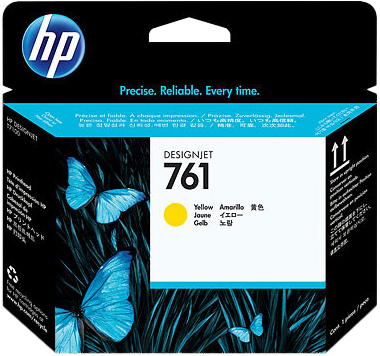 HP 761 Cabeça de impressão Amarelo