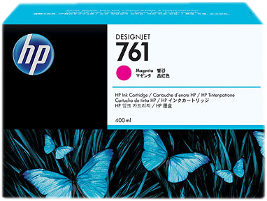 HP 761 purpurová Inkoustovou kazetu