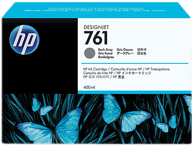 HP 761 tmavě šedá Inkoustovou kazetu