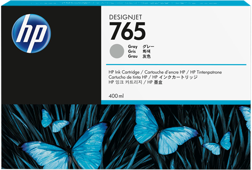 HP 765 Šedá Inkoustovou kazetu