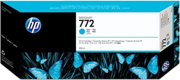 HP 772 Cyan Cartucho de tinta