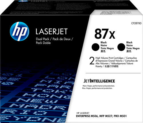 HP 87X Pack Preto